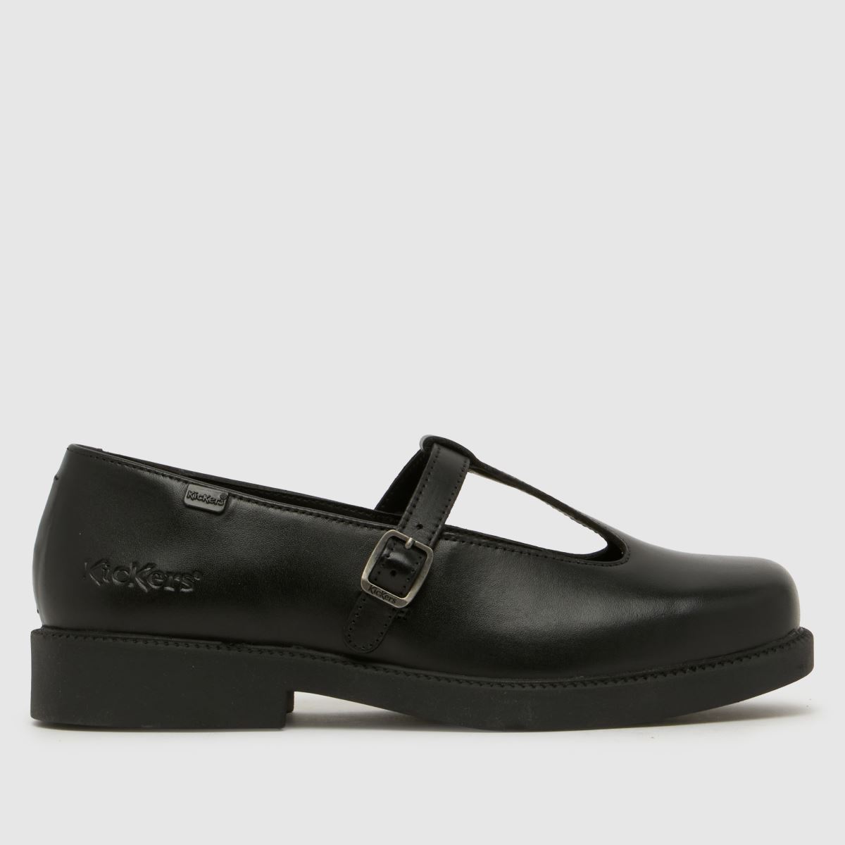 Kickers Maisey T-Bar Flats in Black