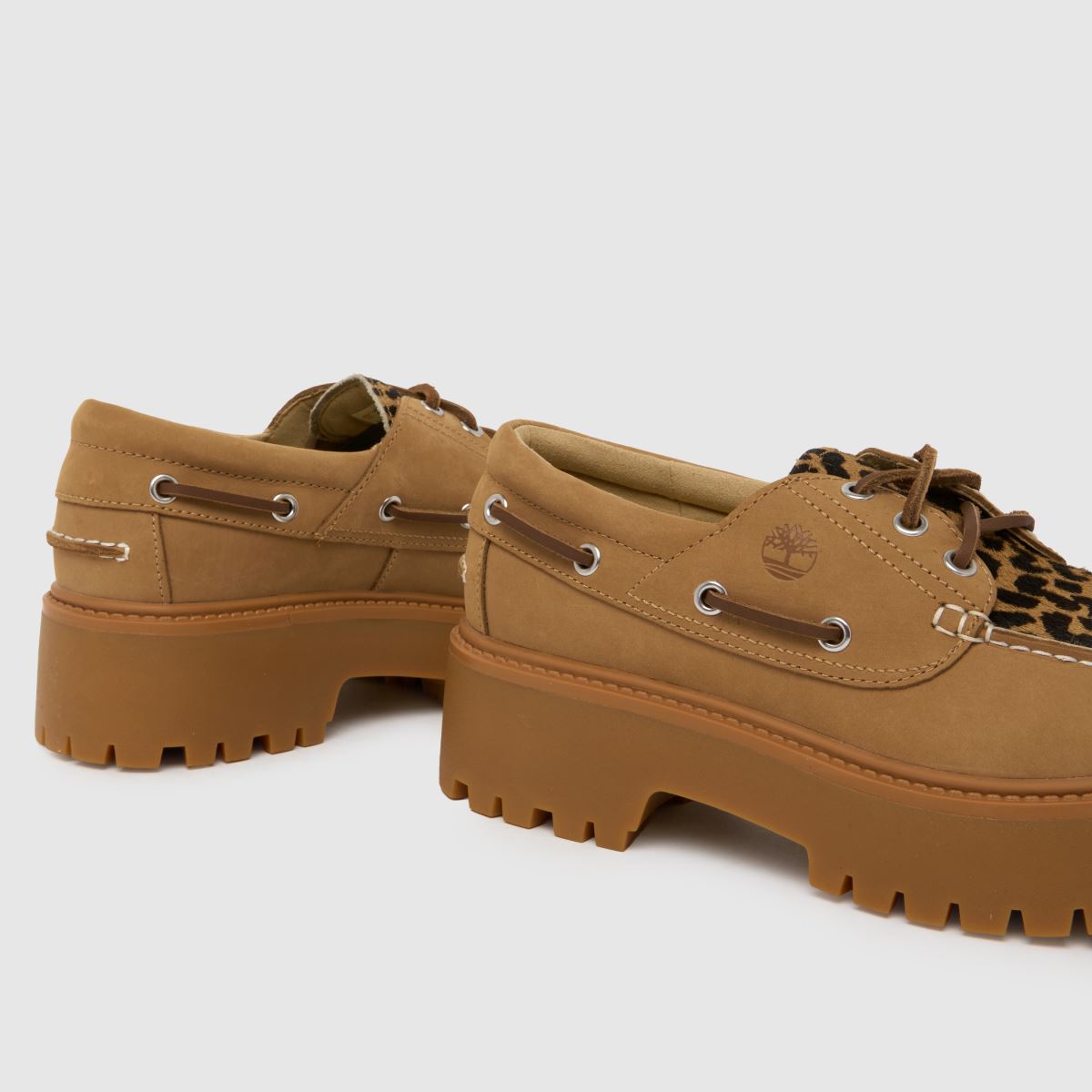 Timberland Stone Street Leopard Boat in Multi Timberland Stone Street Leopard Boat 7