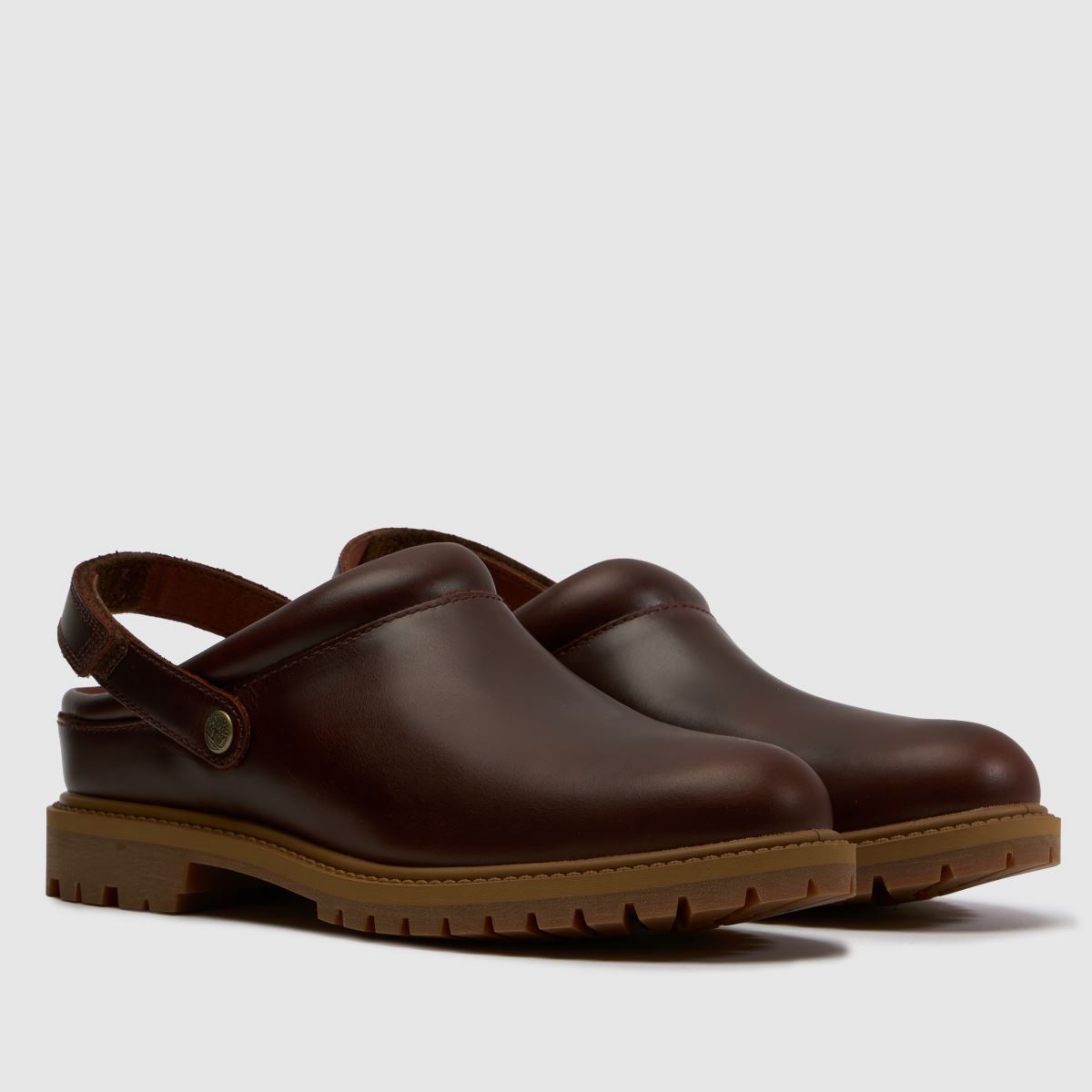 Timberland Premium Clog in Burgundy Timberland Premium Clog 3
