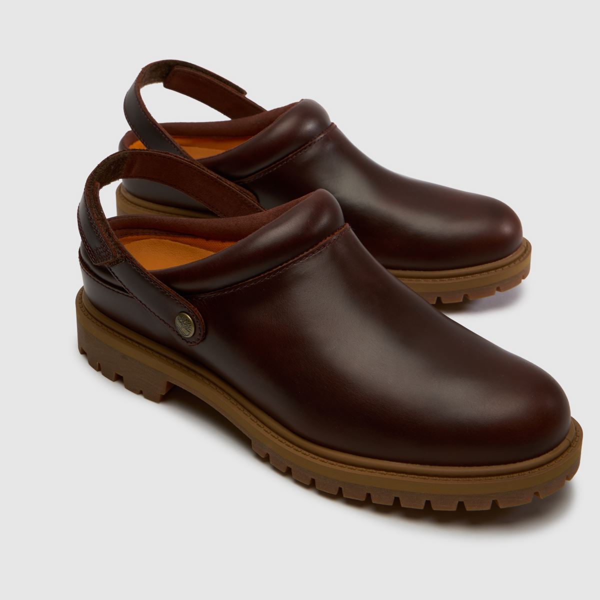 Timberland Premium Clog in Burgundy Timberland Premium Clog 4