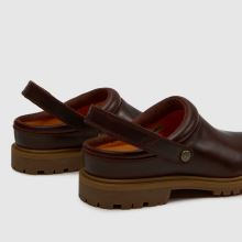Timberland Premium Clog in Burgundy Timberland Premium Clog,4 of 4