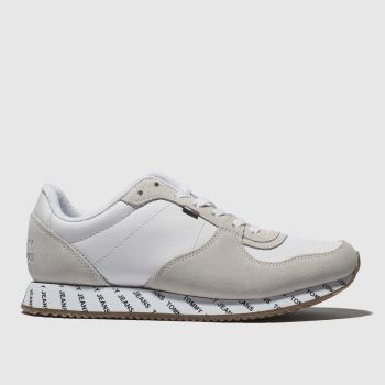 tommy hilfiger white tj branded runner trainers tommy hilfiger white tj branded runner trainers