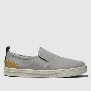 TOMS light grey trvl lite slip-on flat shoes TOMS light grey trvl lite slip-on flat shoes