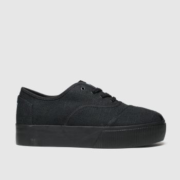 toms black cordones platform vegan flat shoes toms black cordones platform vegan flat shoes