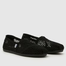 TOMS Alpargata Classic Crochet in Black TOMS Alpargata Classic Crochet,2 of 4