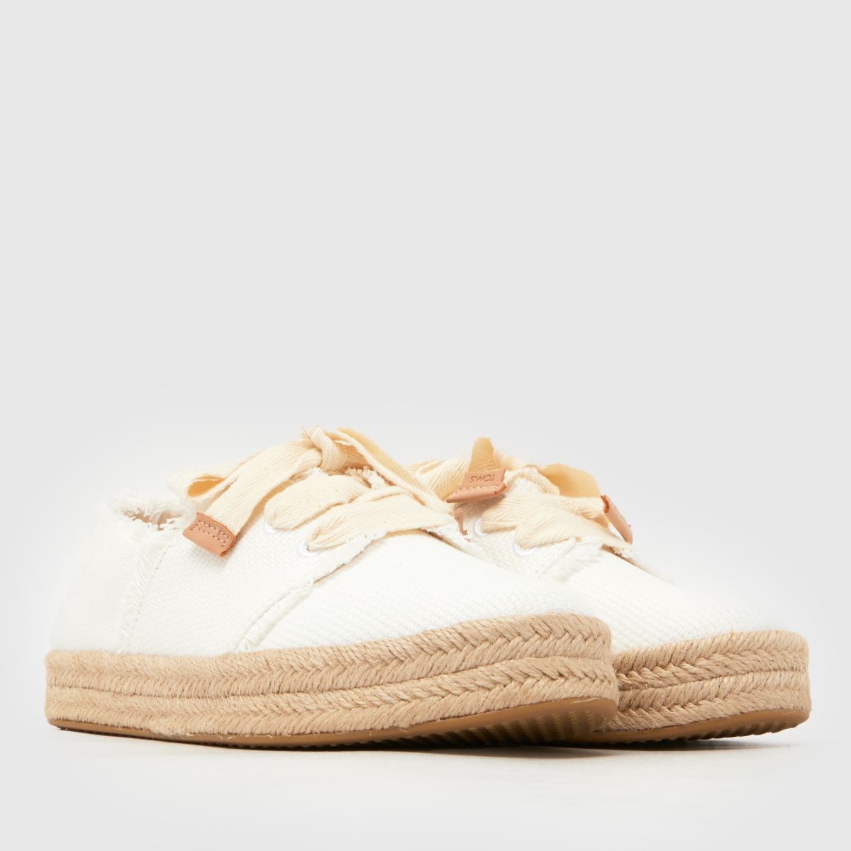TOMS Carolina Lace Up in Off-White TOMS Carolina Lace Up 3