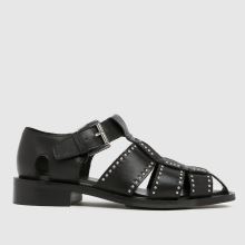 schuh Leonie Leather Stud T-Bar,1 of 4