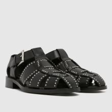 schuh Leonie Leather Stud T-Bar,2 of 4