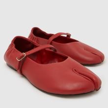 schuh Lusan Split Toe Leather Ballet,3 of 4