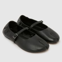 schuh Lusan Split Toe Leather Ballet,1 of 4