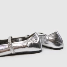 schuh Lusan Split Toe Leather Ballet in Silver schuh Lusan Split Toe Leather Ballet,4 of 4