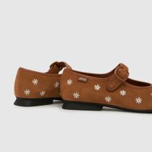 CAMPER Casi Myra Flower Ballerina in Brown CAMPER Casi Myra Flower Ballerina,4 of 4