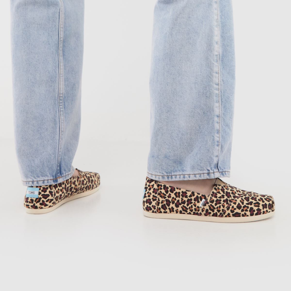 toms leopard print flats