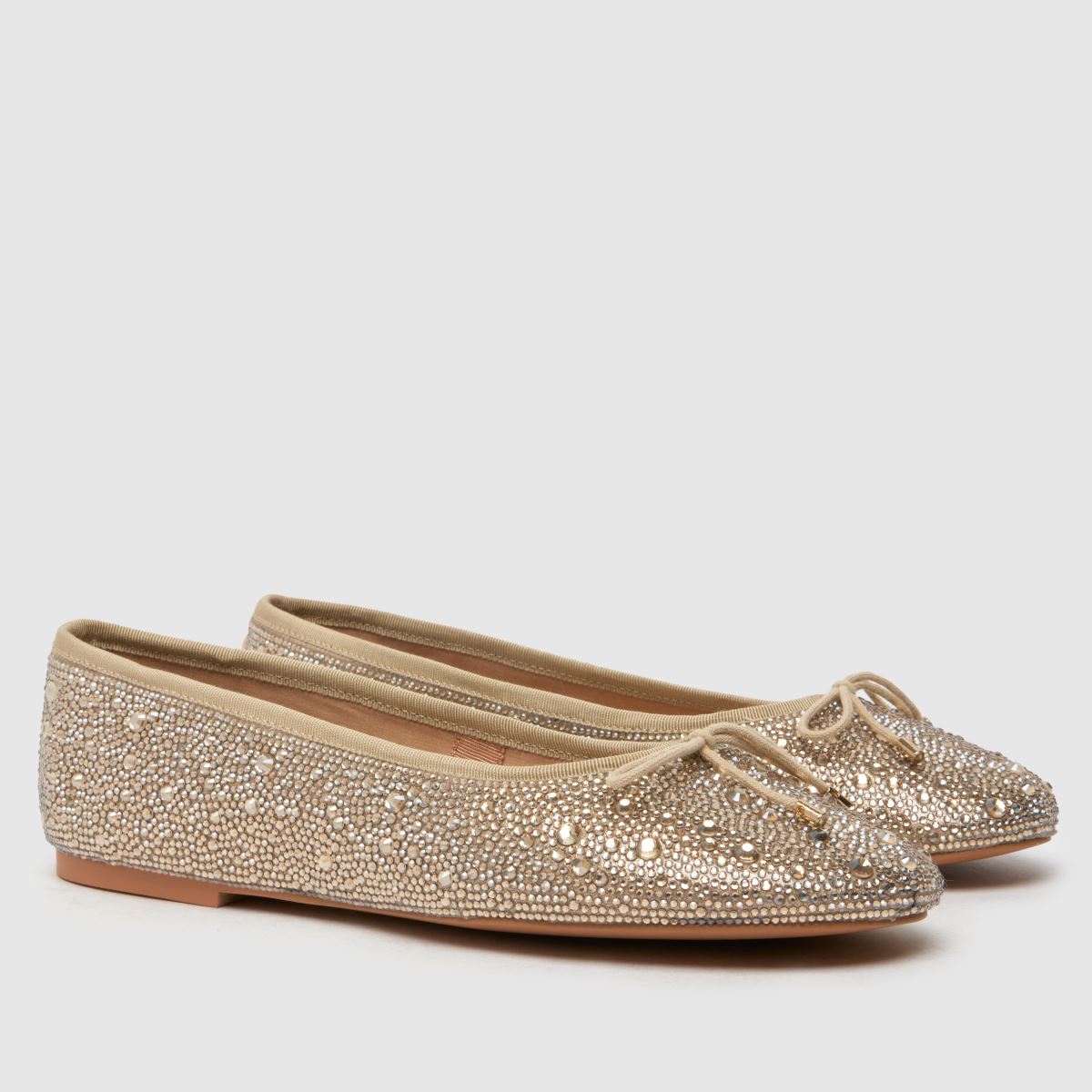 Steve Madden Blossoms-M - Ballerine Donna Con Tomaia In Mesh Trasparente E Dettagli Di Strass, Punta Rotonda - 3