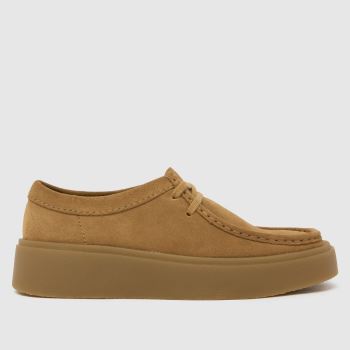 Clarks Beige Torview Womens Flats