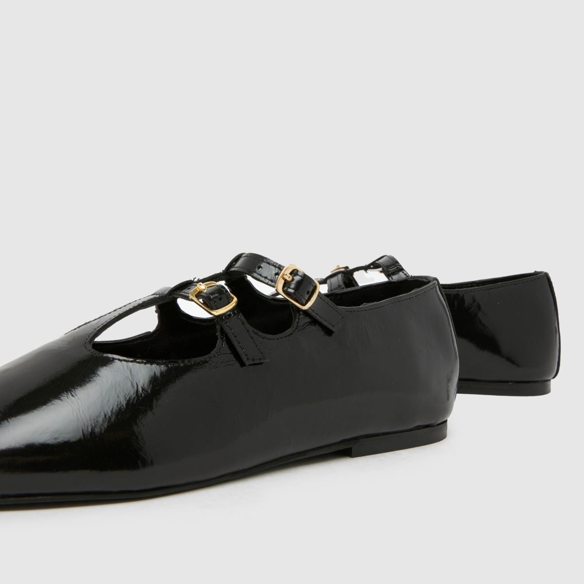 schuh Lamp Leather T-Bar Ballerina in Black schuh Lamp Leather T-Bar Ballerina 7
