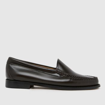 G.H. BASS Dark Brown Weejuns Venetian Loafer Womens Flats