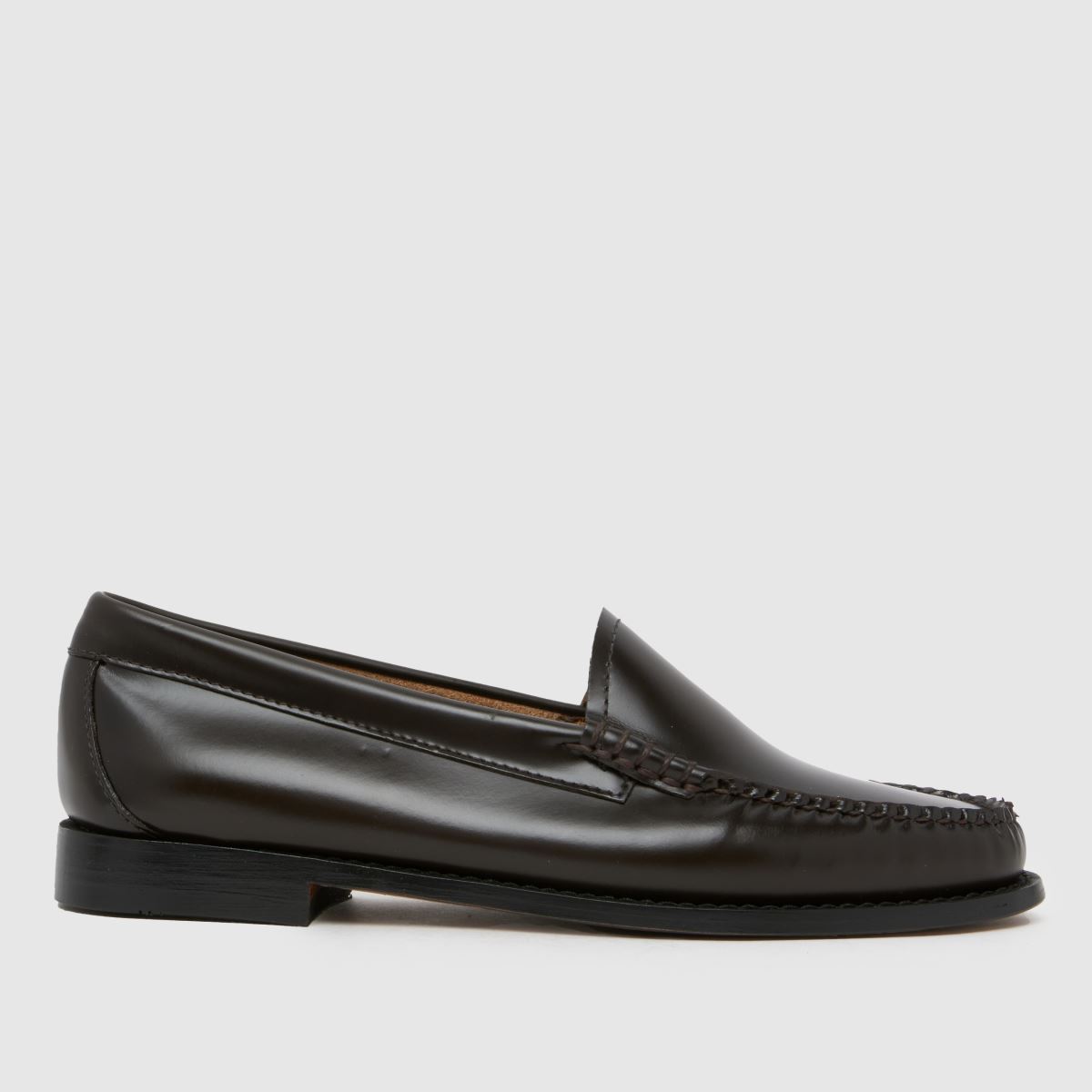 G.H. BASS Weejuns Venetian Loafer Flats in Dark Brown