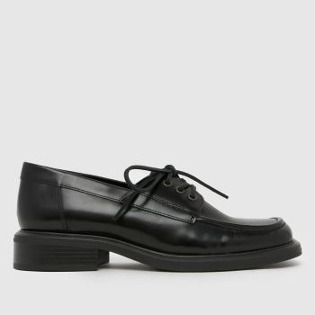 Vagabond Shoemakers Black Ellis Boat Womens Flats