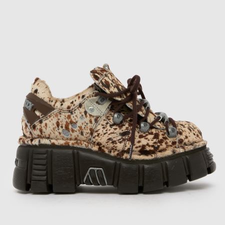 nujabes lady brown＆Pase Rock セット Womens Print NEW ROCK Classic Low Flat Shoes | schuh