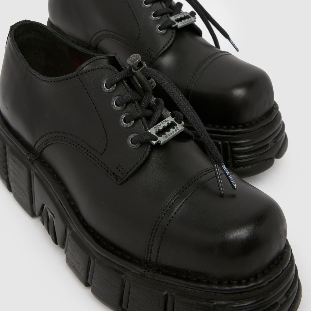 NEW ROCK Toe Cap in Black NEW ROCK Toe Cap 4