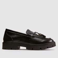 schuh Wide Fit Livvy Chunky Loafer in Black schuh Livvy Chunky Loafer,1 of 4
