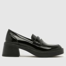 schuh Lavishly Chunky Heeled Loafer in Black schuh Lavishly Chunky Heeled Loafer,1 of 4