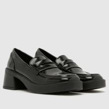 schuh Lavishly Chunky Heeled Loafer in Black schuh Lavishly Chunky Heeled Loafer,2 of 4