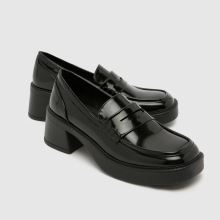 schuh Lavishly Chunky Heeled Loafer in Black schuh Lavishly Chunky Heeled Loafer,3 of 4