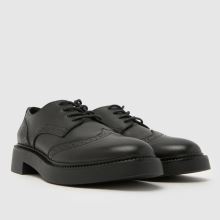 schuh Lashes Leather Lace Up in Black schuh Lashes Leather Lace Up,2 of 4