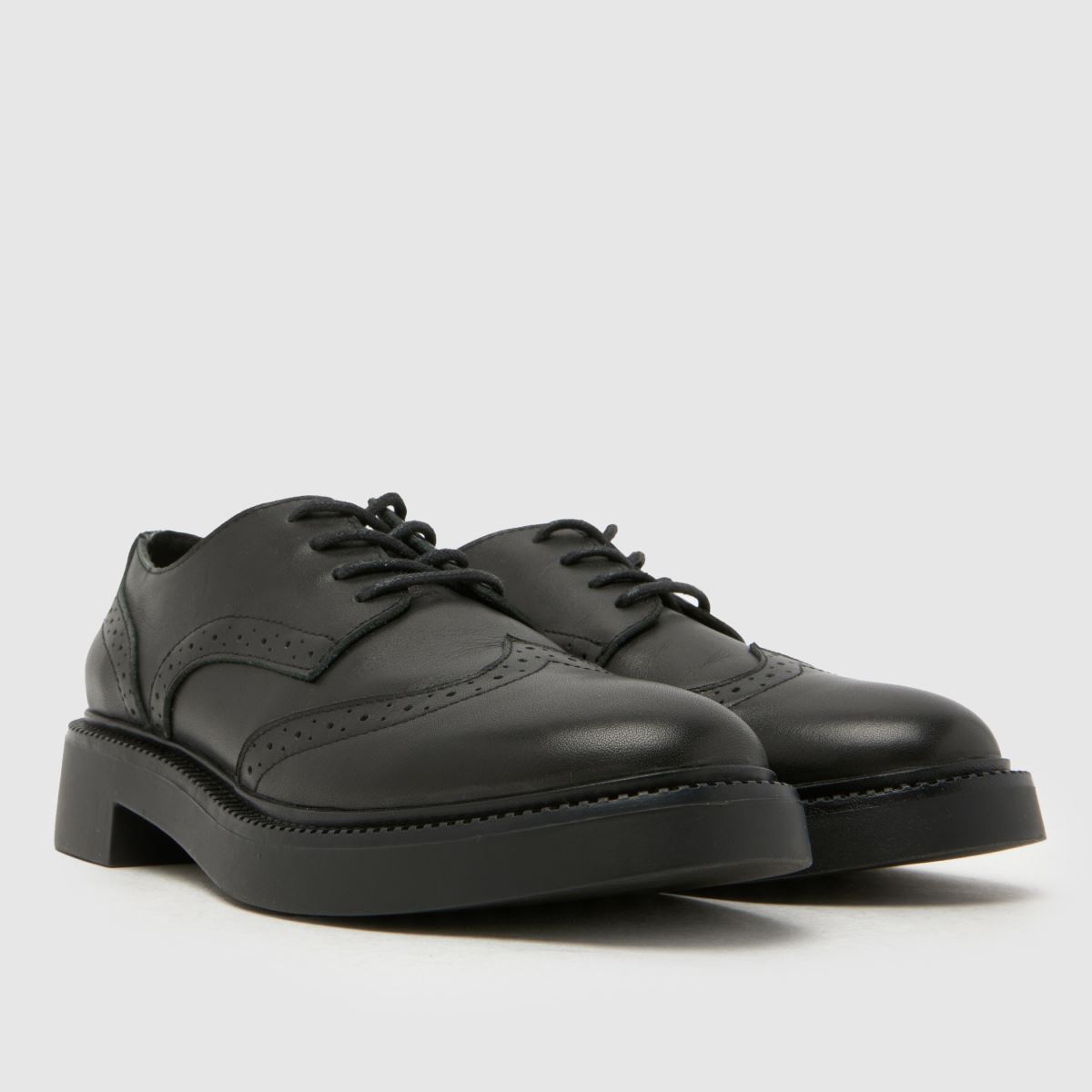 schuh Lashes Leather Lace Up in Black schuh Lashes Leather Lace Up 3