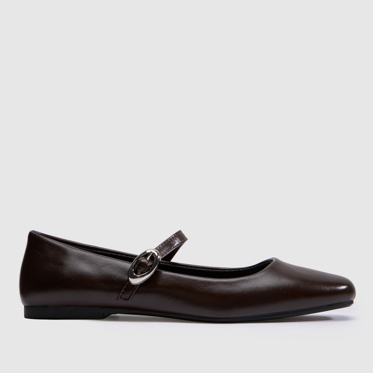 schuh Lucille Mary Jane Ballerina in Brown schuh Lucille Mary Jane Ballerina