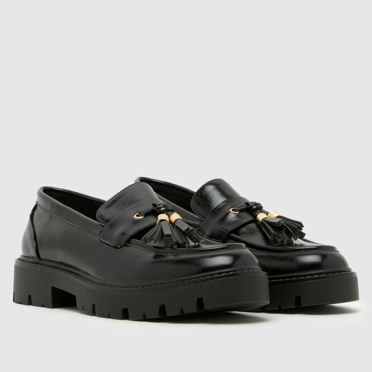 schuh Livvy Tassel Loafer in Black schuh Livvy Tassel Loafer 3