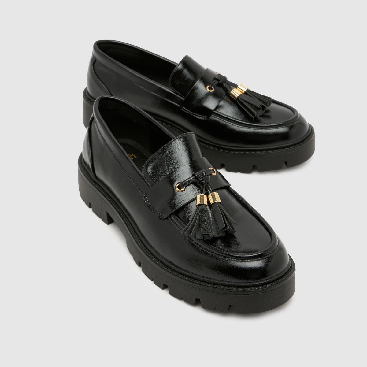 schuh Livvy Tassel Loafer in Black schuh Livvy Tassel Loafer 4