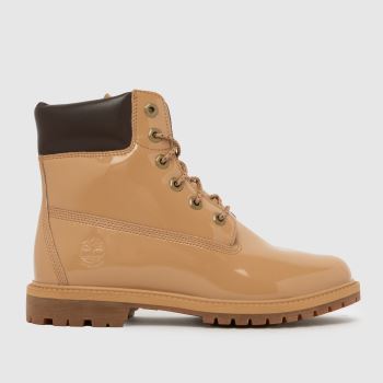 Timberland Beige Premium 6 Inch Womens Boots