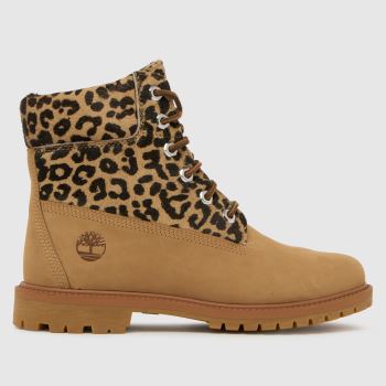 Timberland Multi Premium 6-Inch Leopard Womens Boots