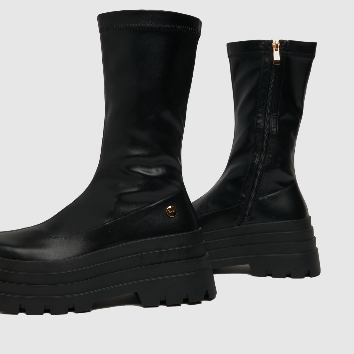 Womens Black SIMMI Ned Sock Boots schuh