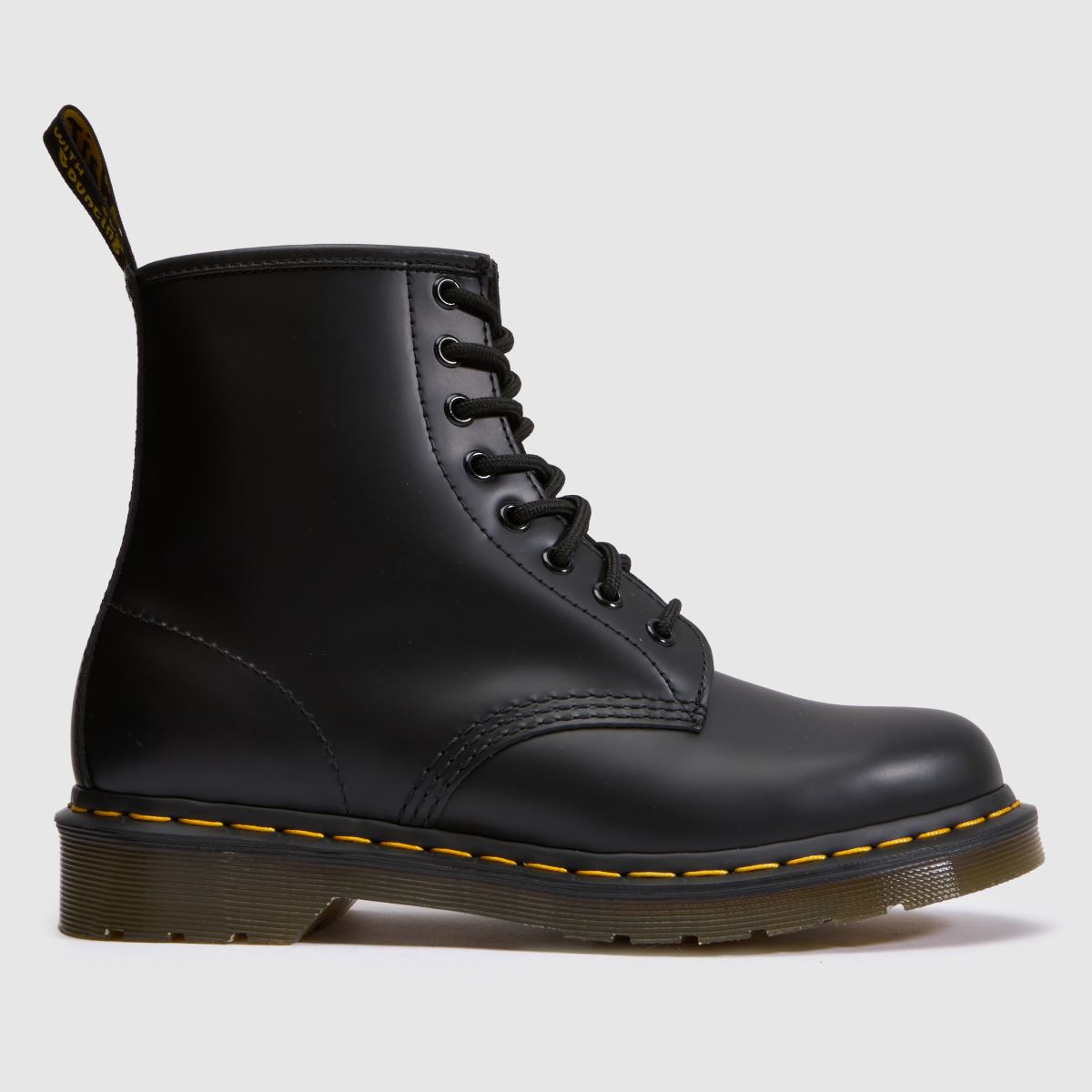 Dr Martens 1460 Soft Leather Lace Up Boots, Black, Size 4, Women