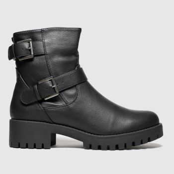 womens black & gold schuh premier boots | schuh