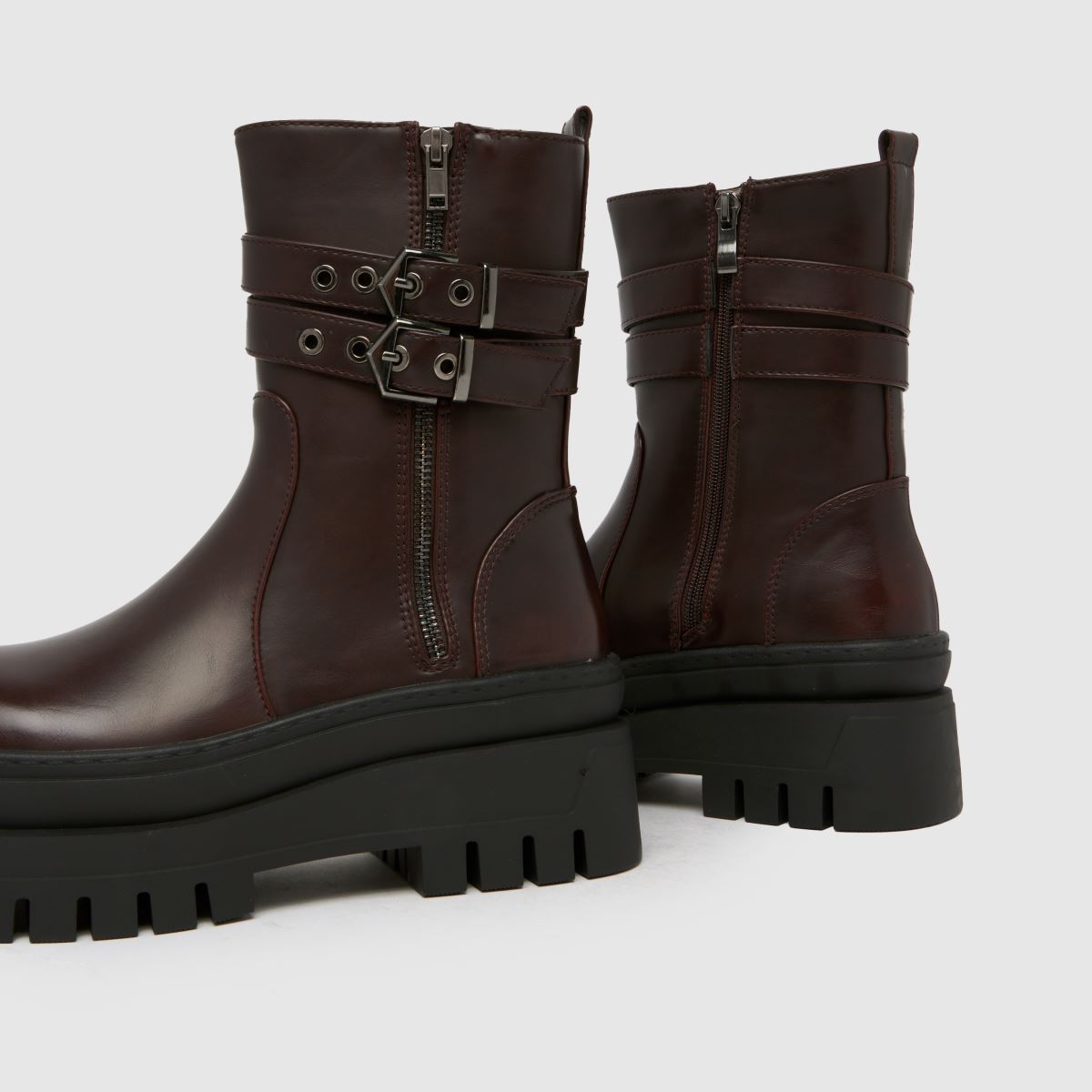 SIMMI Riyad Chunky Buckle in Burgundy SIMMI Riyad Chunky Buckle 7