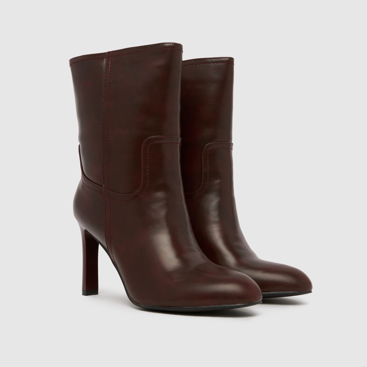 SIMMI Treudo Heeled in Burgundy SIMMI Treudo Heeled 8