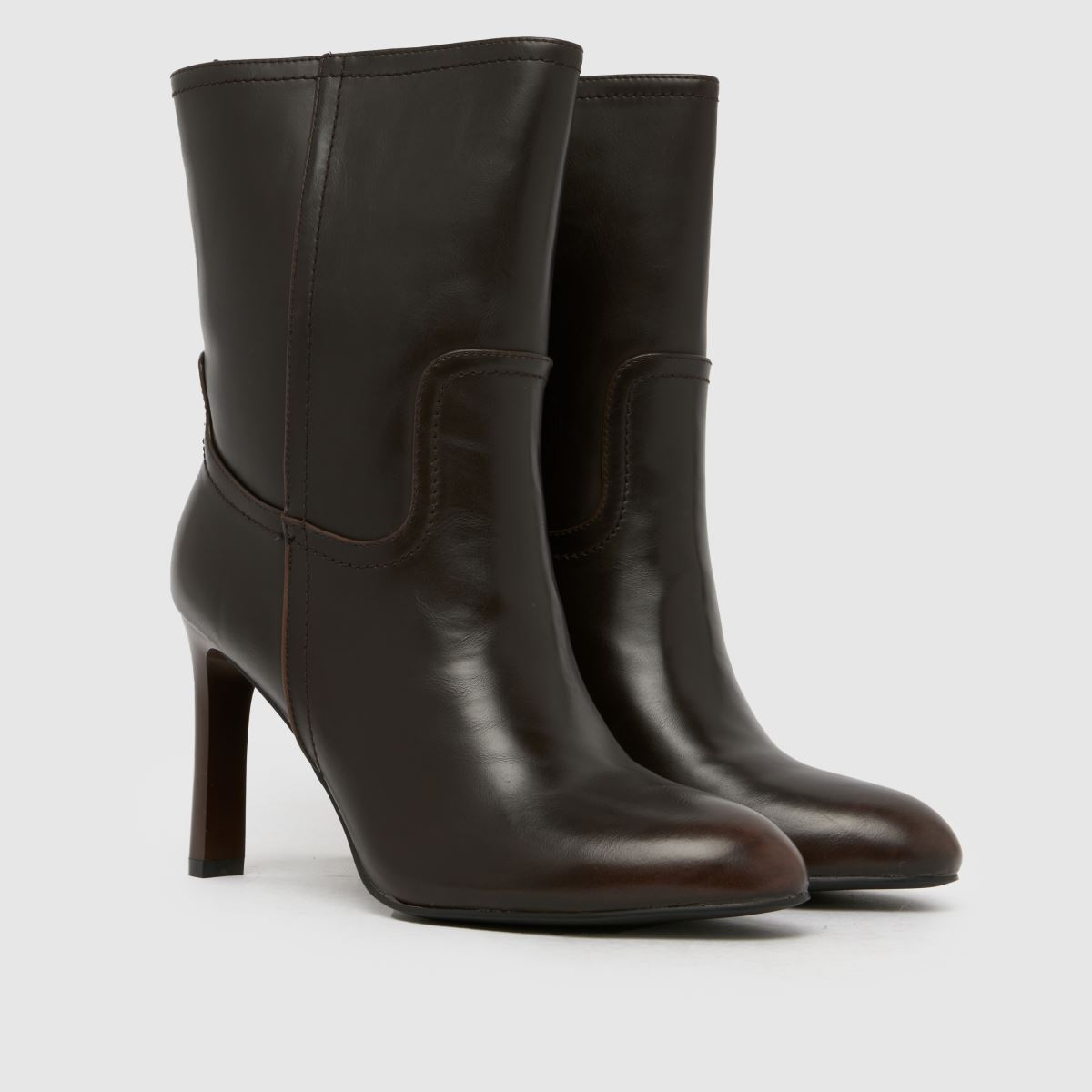SIMMI Treudo Heeled in Dark Brown SIMMI Treudo Heeled 8