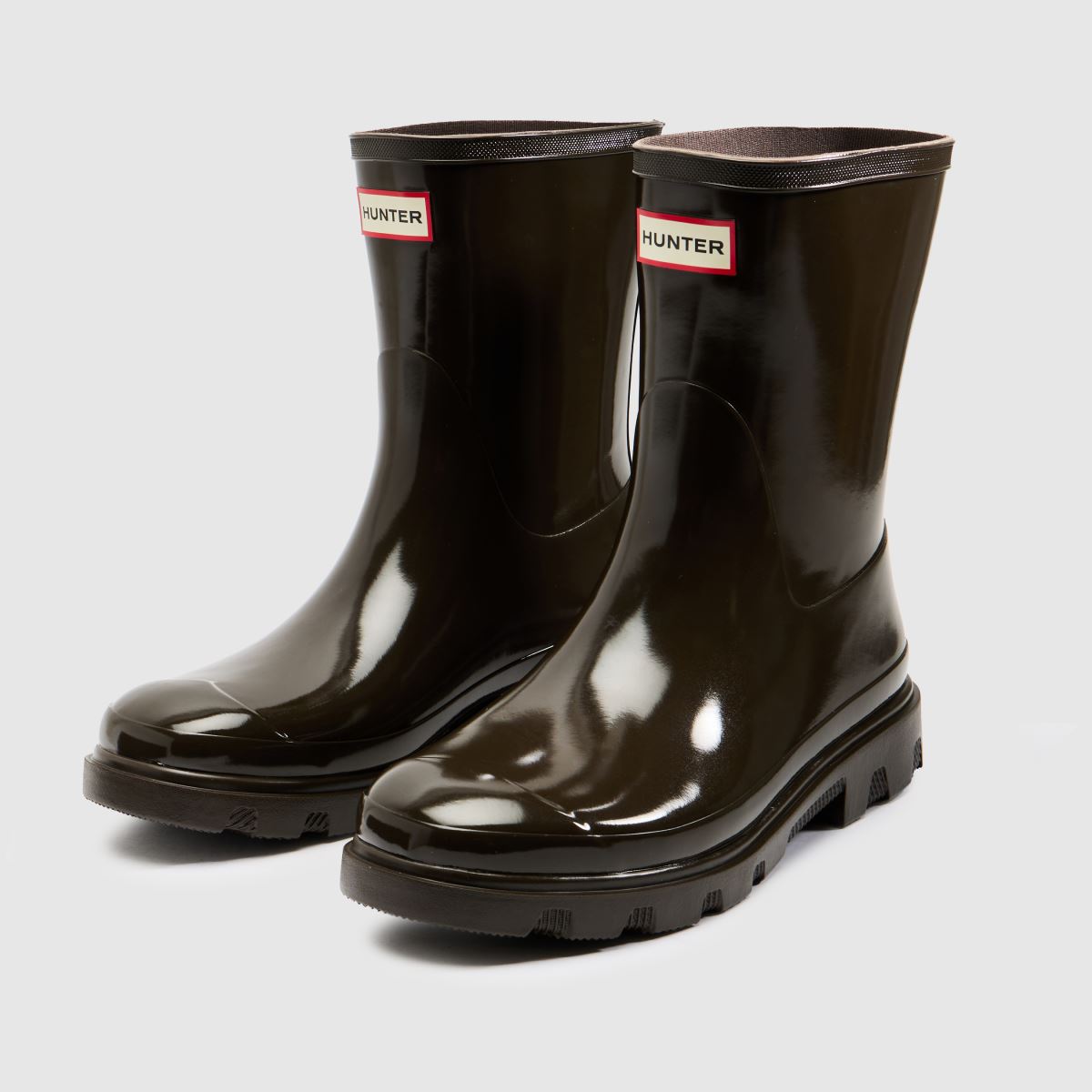 HUNTER BOOTS Downpour Short in Brown HUNTER BOOTS Downpour Short 4