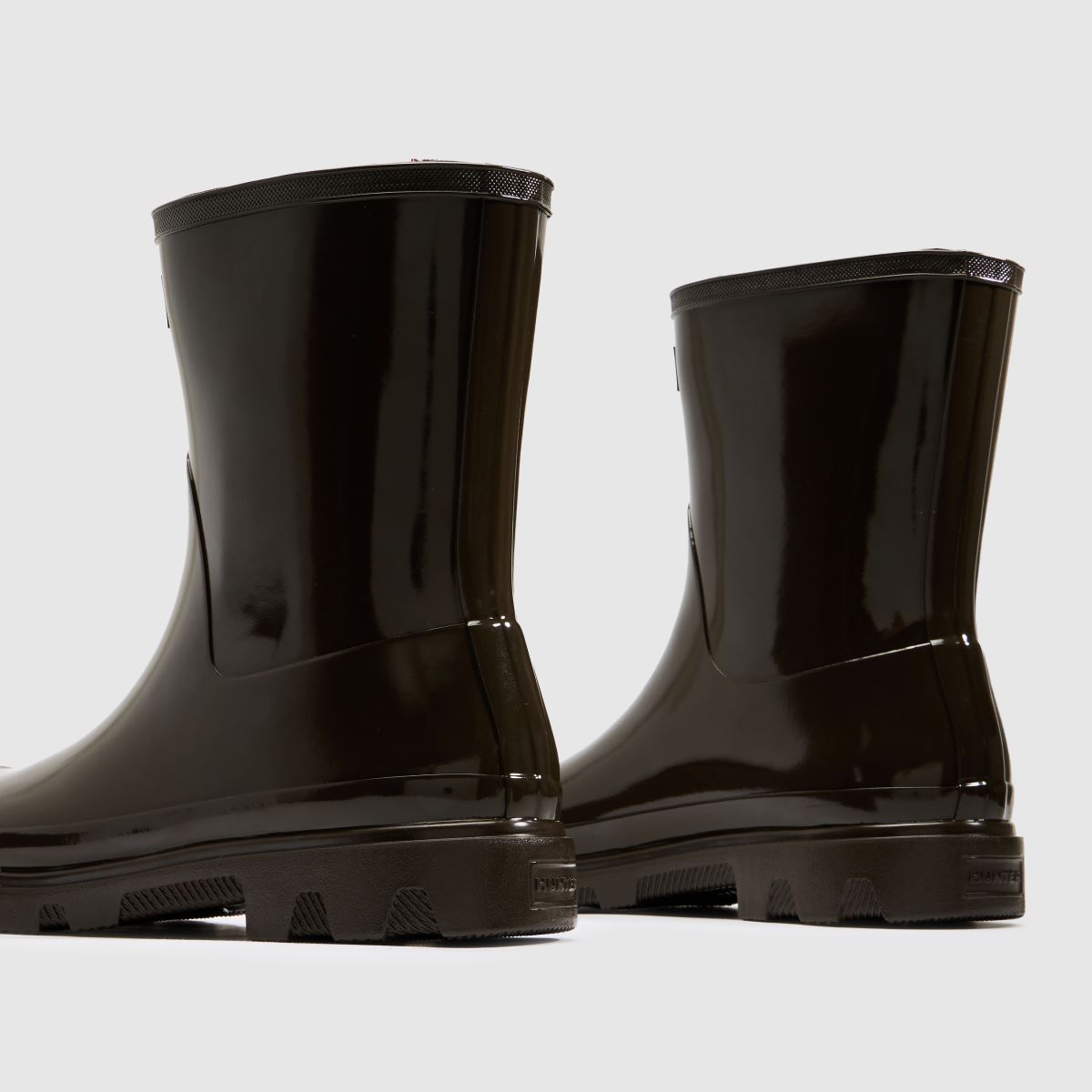 HUNTER BOOTS Downpour Short in Brown HUNTER BOOTS Downpour Short 7