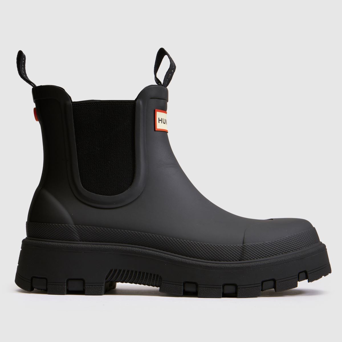 HUNTER BOOTS Elements Elastic Chelsea in Black HUNTER BOOTS Elements Elastic Chelsea