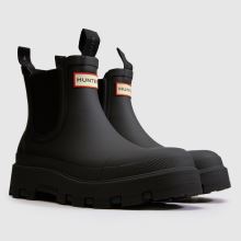 HUNTER BOOTS Elements Elastic Chelsea in Black HUNTER BOOTS Elements Elastic Chelsea,2 of 4