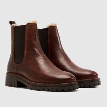 Damen Barbour Braun Evie Faux Fur Chelsea Boots Barbour Evie Faux Fur Chelsea,2 von 4
