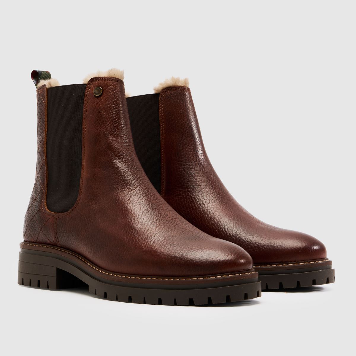 Damen Barbour Braun Evie Faux Fur Chelsea Boots Barbour Evie Faux Fur Chelsea 3