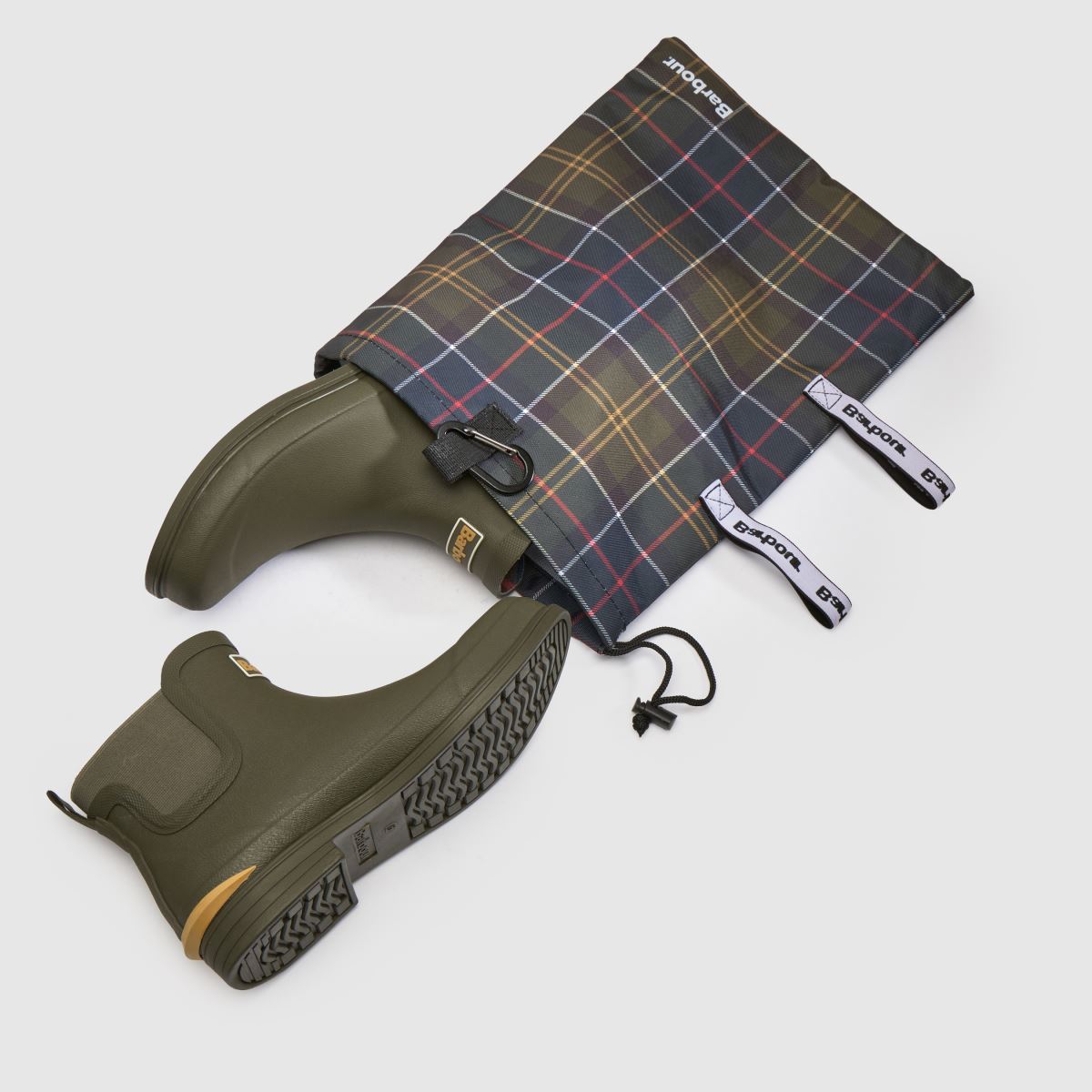 Barbour Abbeyfield Welly in Khaki Barbour Abbeyfield Welly 4
