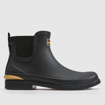 Barbour Black Abbeyfield Welly Womens Boots
